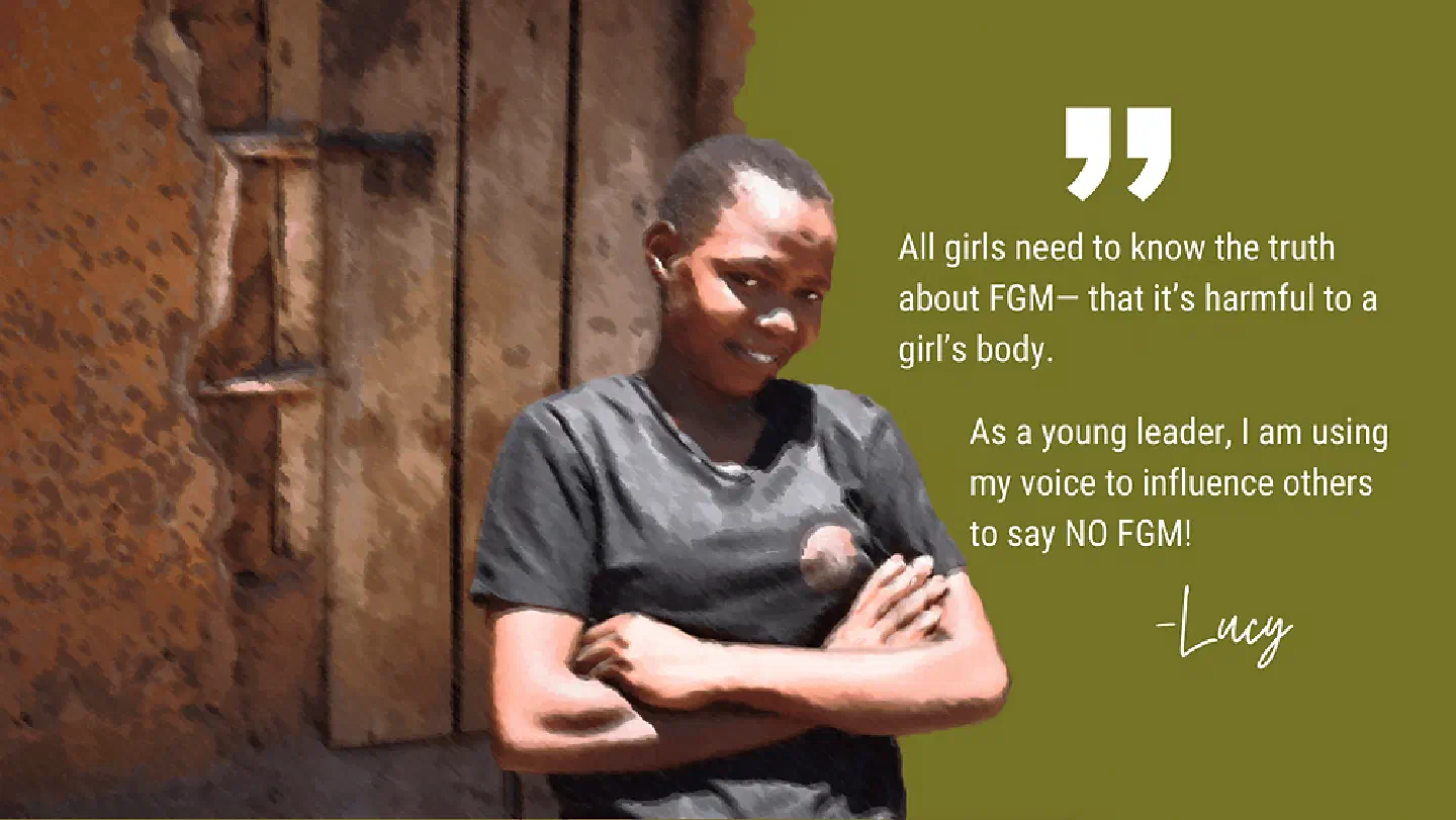 Lucy’s Story: Saying NO to FGM & Bringing Others Along